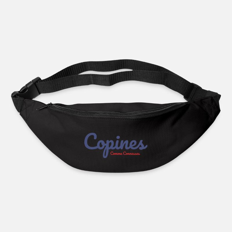 copines comme connasses - Sac banane - noir
