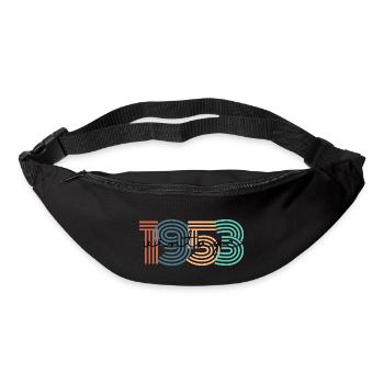 1953 Vintage Retro - Gürteltasche - Schwarz - Vorne
