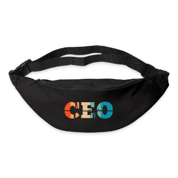 Retro Heartbeat Chief Executive Officer - Bum bag - black - Front