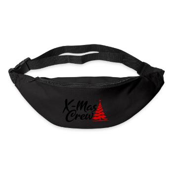 Weihnachtscrew X-Mas Crew - Gürteltasche - Schwarz - Vorne
