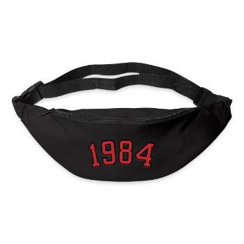 Année de naissance sport 1984 - Sac banane - noir - Devant