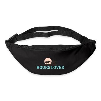 Pferdefreunde - Reiten - Reiter - Gürteltasche - Schwarz - Vorne