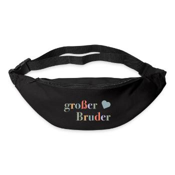 Big Brother – Birth Gift for Boys - Bum bag - black - Front