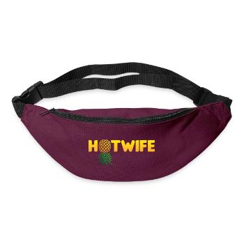 Hotwife Upside Down Pineapple Swinger Hot Wife - Bum bag - burgundy - Front