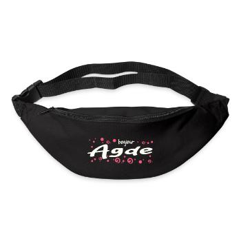 Agde - Gürteltasche - Schwarz - Vorne