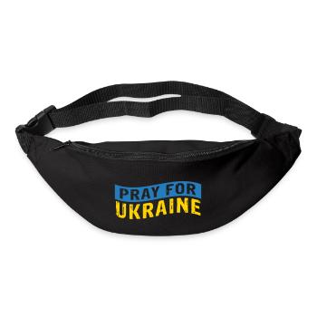Pray for Ukraine - Gürteltasche - Schwarz - Vorne