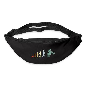 Kind zum Motocross Fahrer Evolution - Gürteltasche - Schwarz - Vorne