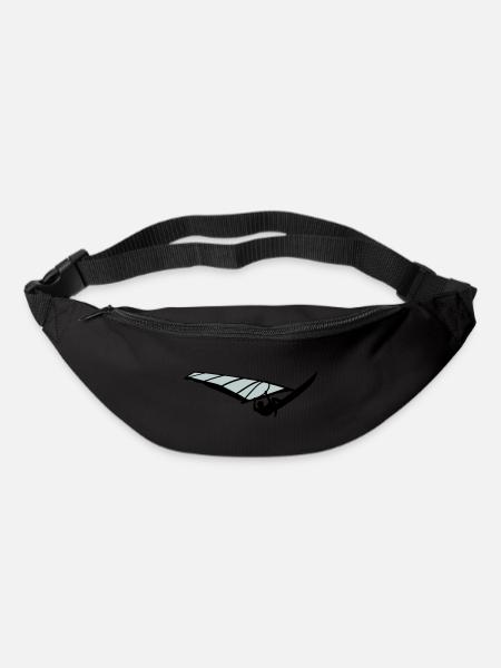 Windsurfer - Gürteltasche - Schwarz