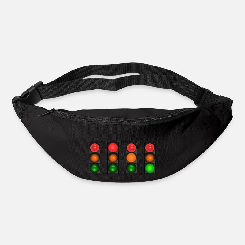 Ampel - Gürteltasche - Schwarz