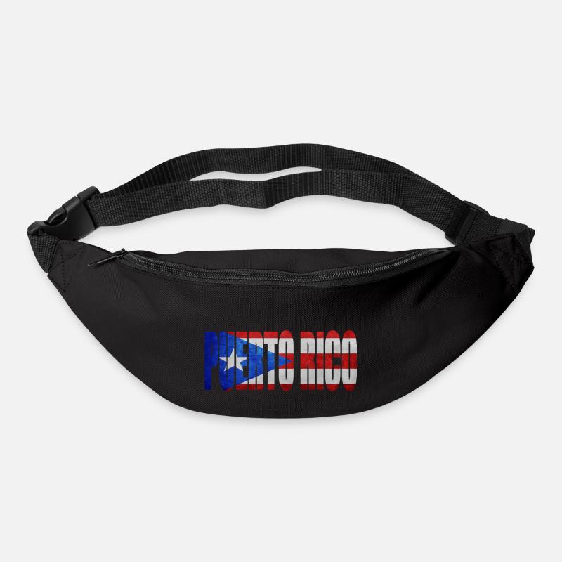 Puerto Rico - Gürteltasche - Schwarz