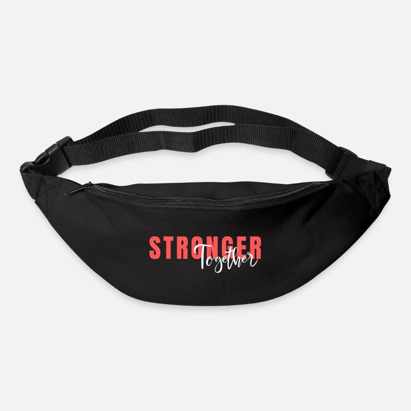 Stronger Together - Bum bag - black