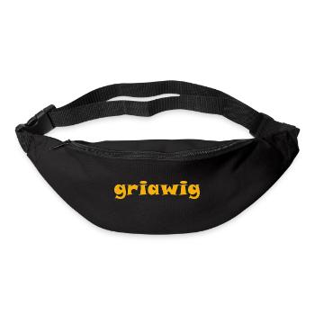 griawig - Gürteltasche - Schwarz - Vorne