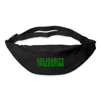 free palestine - Bum bag - black - Front