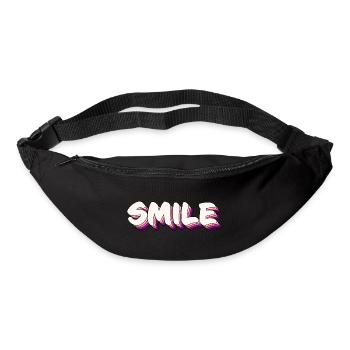 Smile word - Bum bag - black - Front
