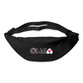 Design "ONE LOVE" for Clothing Accessories - Bum bag - black - Front