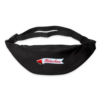 München - Gürteltasche - Schwarz - Vorne