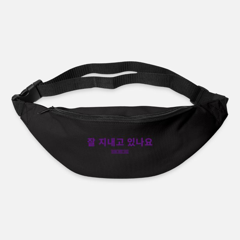 Korean - Bum bag - black