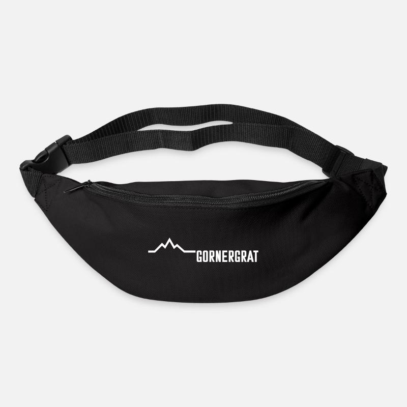 Gornergrat Montagne - Sac banane - noir