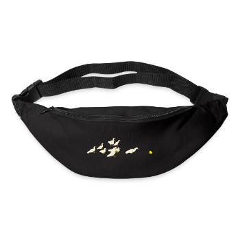 Canards et canards en caoutchouc - Sac banane - noir - Devant