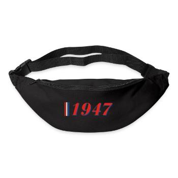 Jahr 1947 - Gürteltasche - Schwarz - Vorne