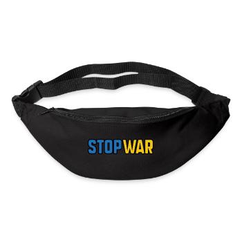 Stop War - Bum bag - black - Front