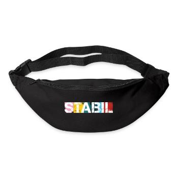 Stabil - Gürteltasche - Schwarz - Vorne