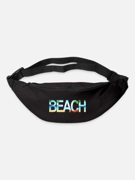 Beach - Gürteltasche - Schwarz