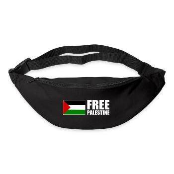 Free palestine - Gürteltasche - Schwarz - Vorne