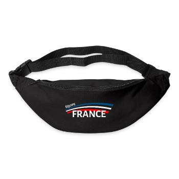 Équipe France - Sac banane - noir - Devant