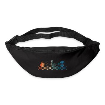 Accodeon liegt in meiner DNA - Gürteltasche - Schwarz - Vorne