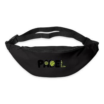 Padel 1 - Gürteltasche - Schwarz - Vorne