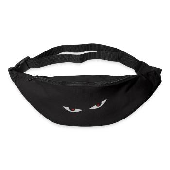 comic eyes augen - Gürteltasche - Schwarz - Vorne