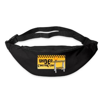 construction - Bum bag - black - Front