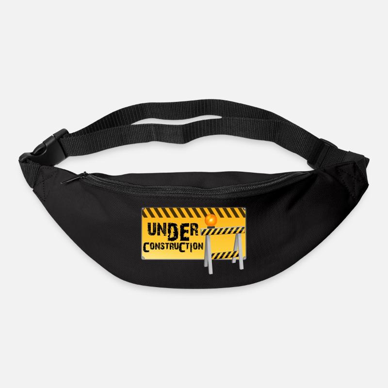 construction - Bum bag - black