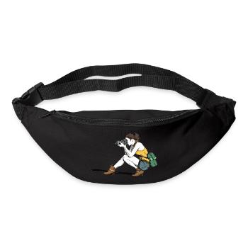 un beau photographe - Sac banane - noir - Devant