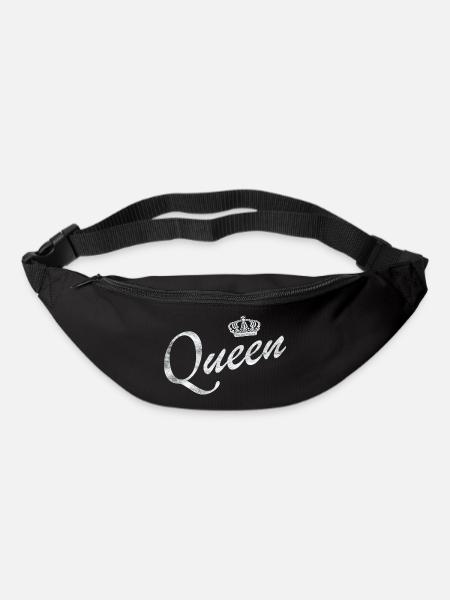 Queen Partnerlook King & Queen Gift - Bum bag - black