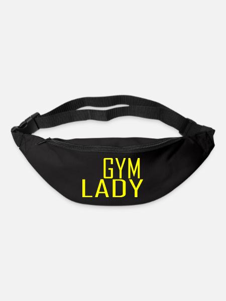 Gym Lady - Gürteltasche - Schwarz