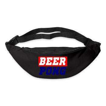 beerpong - Gürteltasche - Schwarz - Vorne