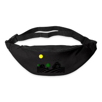 Traktor Farm - Gürteltasche - Schwarz - Vorne