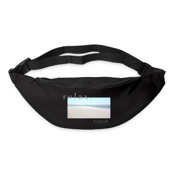Relax – Sea Sand Salt - Gürteltasche - Schwarz - Vorne