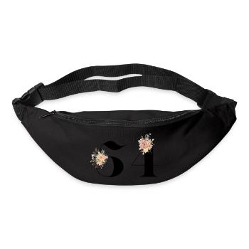 54th Anniversary flowers (Gift of 54 years) - Bum bag - black - Front