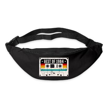 Best of 1984 Retro Cassette - Bum bag - black - Front
