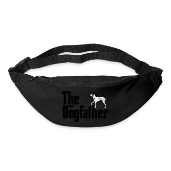 Dalmatiner Hundevater Hund Liebhaber Pate Stil - Gürteltasche - Schwarz - Vorne