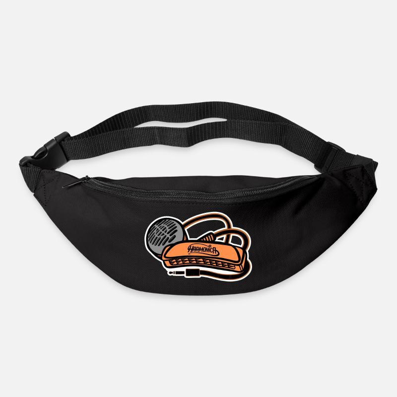 Micro Harmonica Harmonica Style - Sac banane - noir