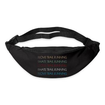 Trail Runner Running Jogging Jogger I Gift - Sac banane - noir - Devant