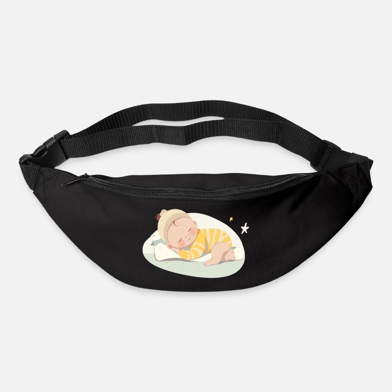 sleeping baby - Bum bag - black