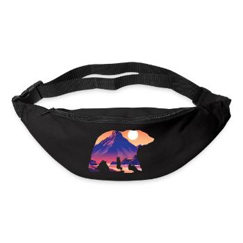 Mountains Hike Mountain hikers Mountain hiking Hiking - Bum bag - black - Front