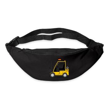 Stapler Deutschland Flagge - Gürteltasche - Schwarz - Vorne