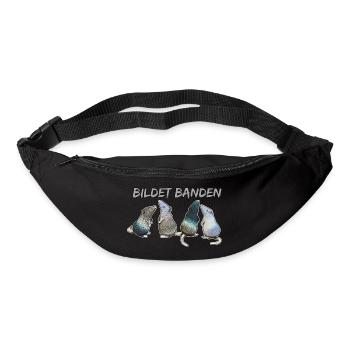Ratten - Bildet Banden - Gürteltasche - Schwarz - Vorne