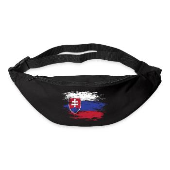 Slowakei Flagge used - Gürteltasche - Schwarz - Vorne